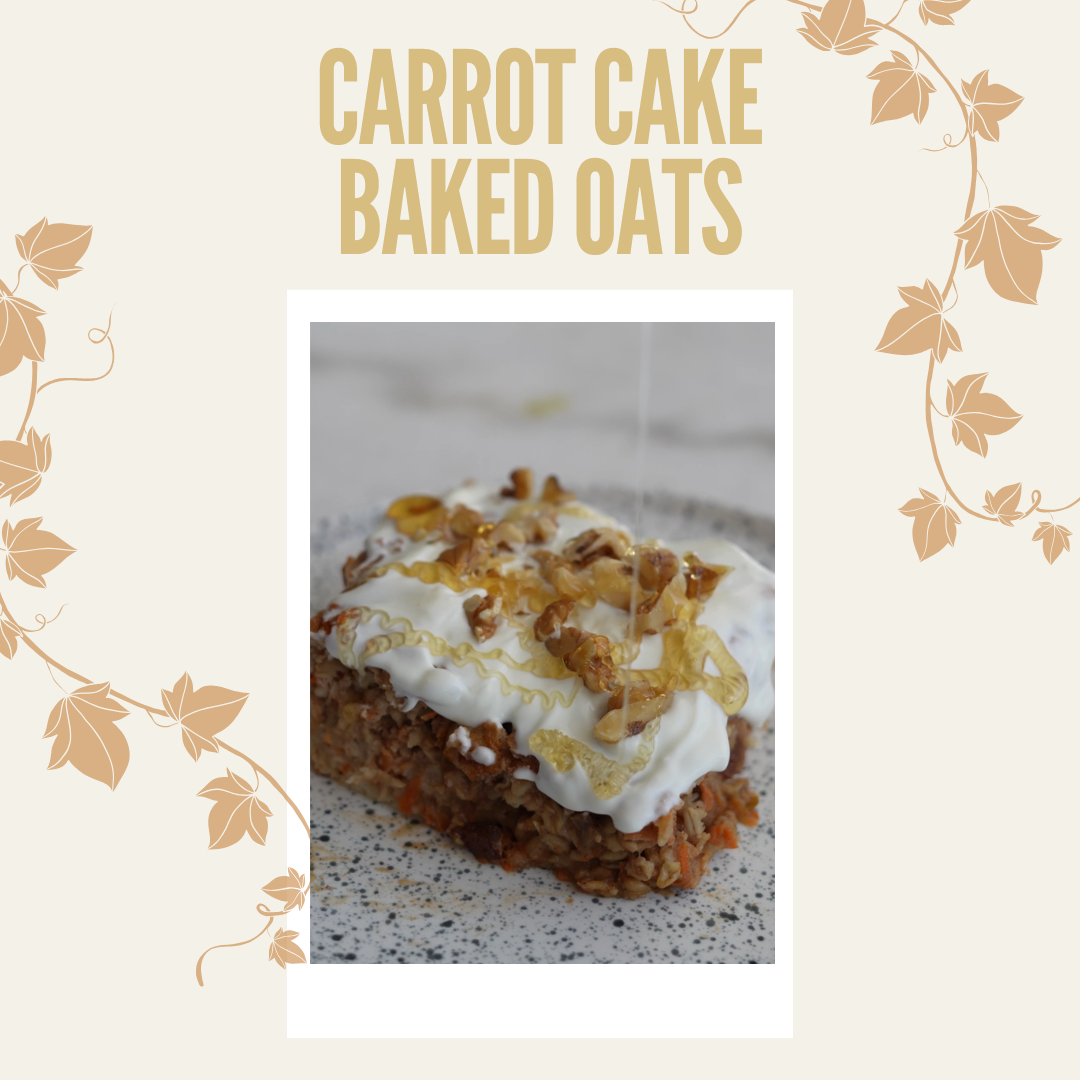 Carrot Cake Baked Oats