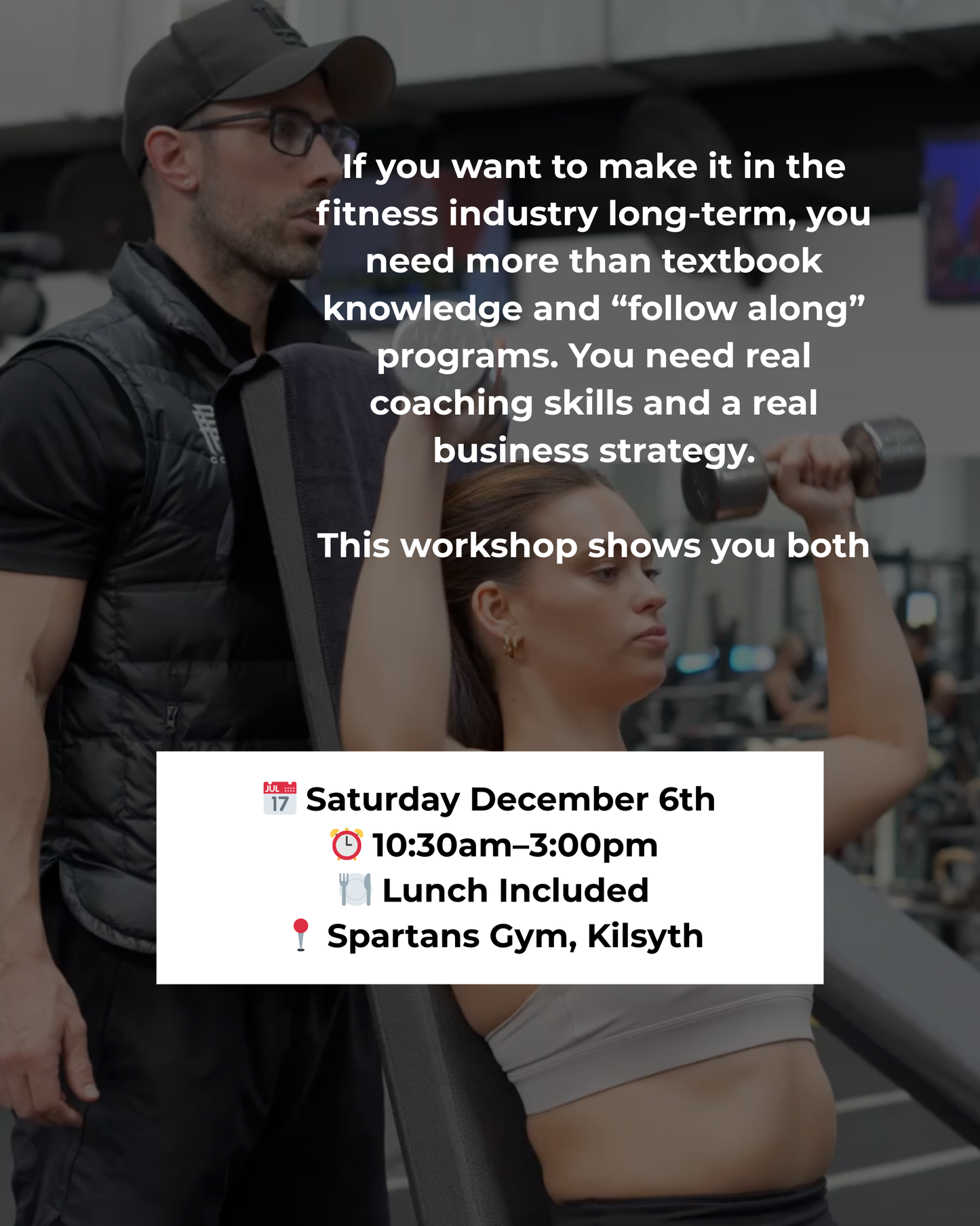 PT Workshop / Building A Profitable & Sustainable Fitness Business