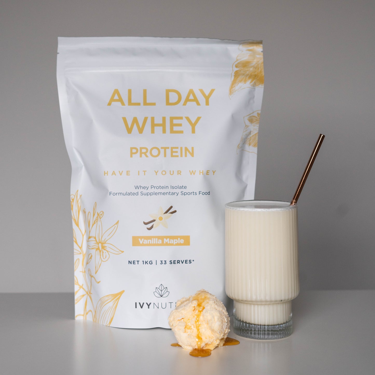 All Day Whey Vanilla Maple