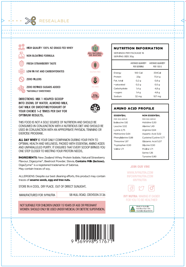 All Day Whey Strawberry Burst