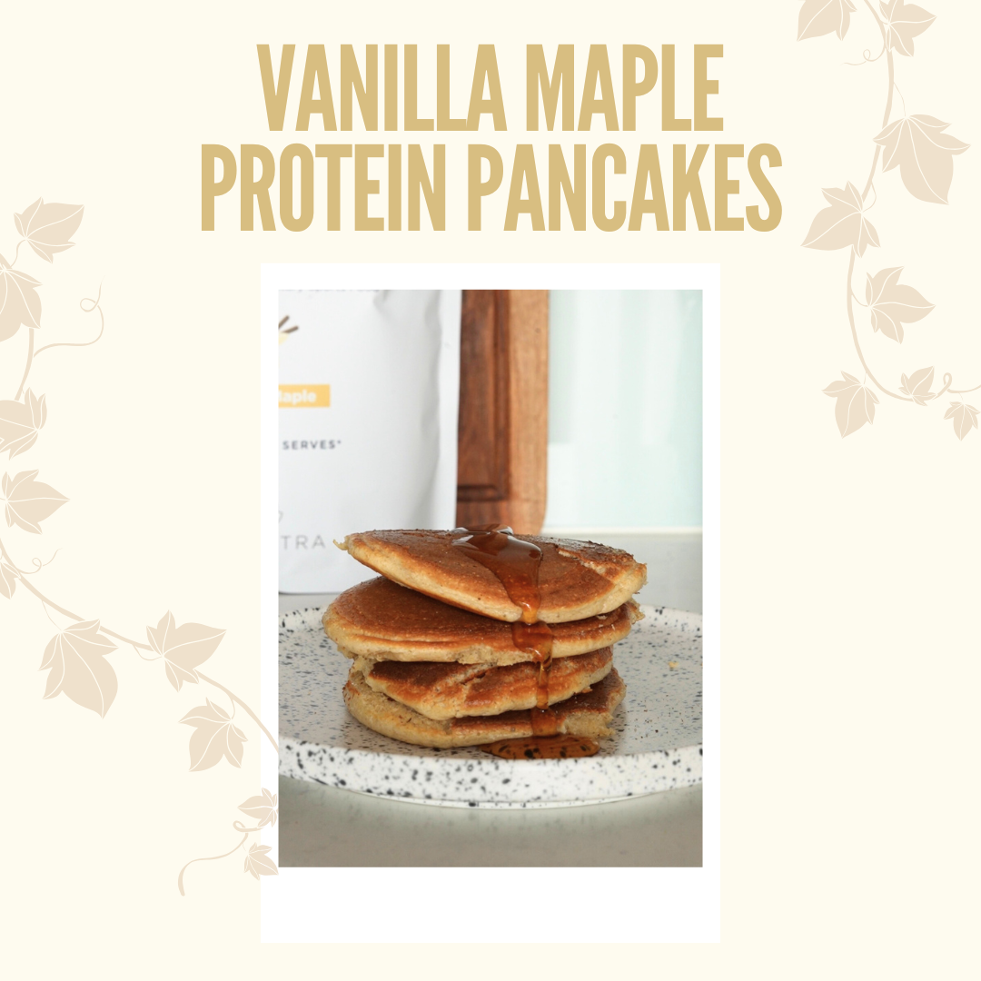 Vanilla Maple Protein Pancakes
