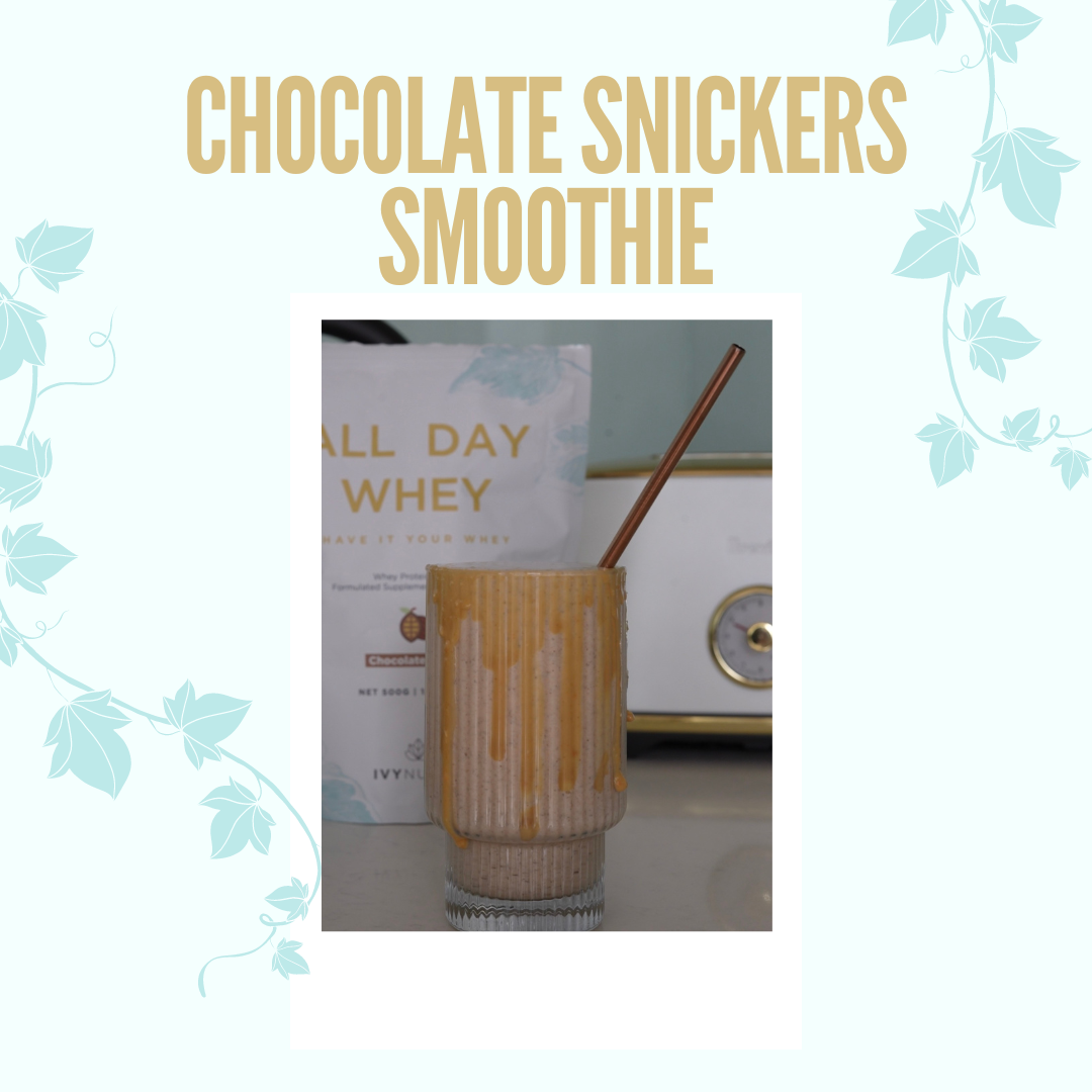 Chocolate Snickers Smoothie