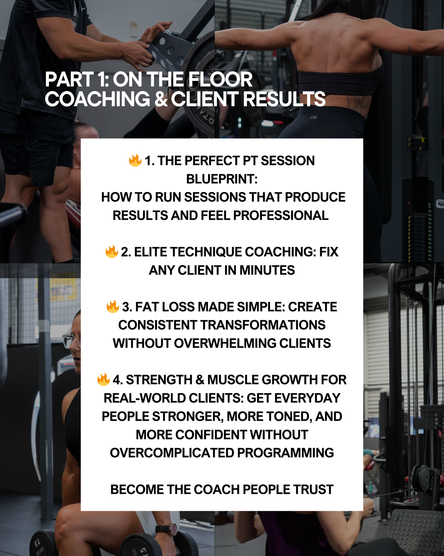 PT Workshop / Building A Profitable & Sustainable Fitness Business